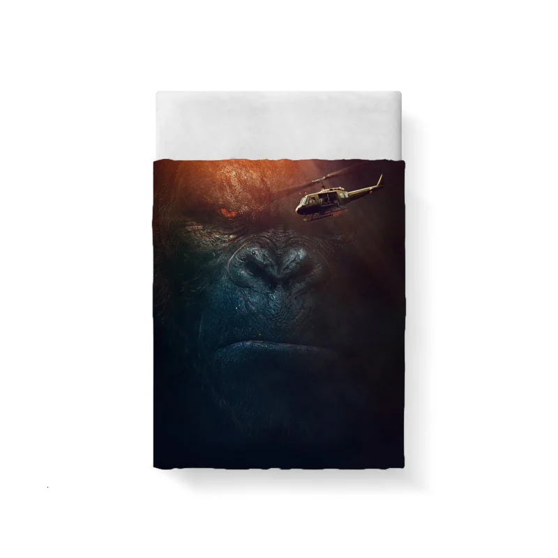 King Kong, простыня, постельное белье, поплин, хлопок, Posciel Edredones De Cama, пара, односпальная, евро, для близнецов, для детей, Xl, постельное белье, Ropa De Cama king