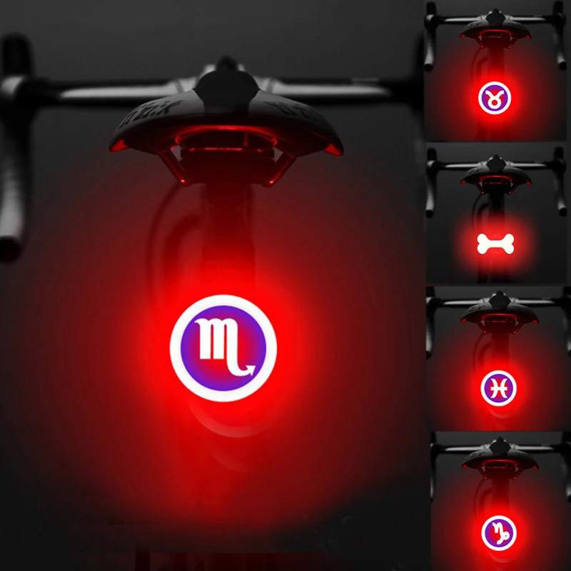 

Multi Lighting Modes Bicycle Light USB Charge Led Bike Light Flash Tail Rear Bicycle Lights for Mountains Bike Seatpost