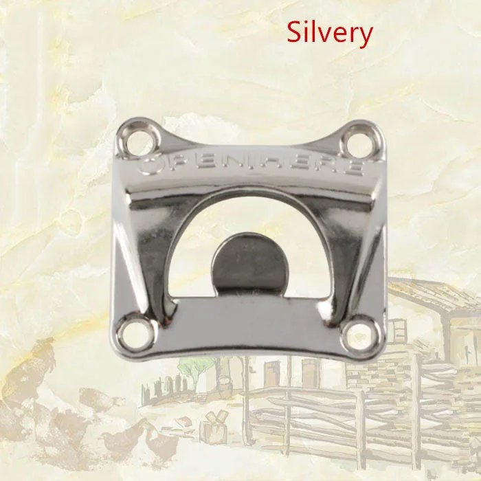 D With 4pcs screws 1 шт. винтажная бронзовая настенная вино пиво содовая открывалка для бутылок Аксессуары для бара открывалка для пивных бутылок кухонные принадлежности, аксессуары - Цвет: D With 4pcs screws