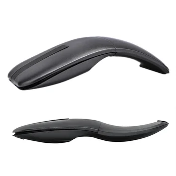 

Optical Wireless Computer Mouse Ergonomic Arc Touch Mouse Rotatable Small Portable USB Mice For PC Laptop Microsoft Surface Mac