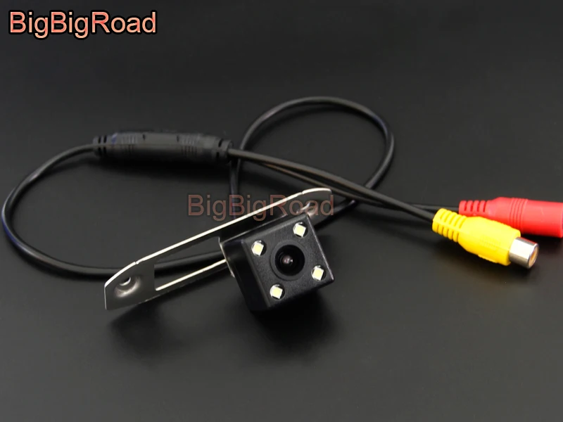 BigBigRoad для Volvo S40 S40L S60 S80 XC90 XC60 V60 S80L S60L V40 V50 2007- автомобиля интеллигентая(ый) Трек заднего вида для парковки Камера