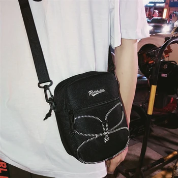 

hot's Small Backpack Chao Brand Shoulder Bag Sports Small Satchel Jumping Di Street Trend Messenger Bag hot's Small Bag