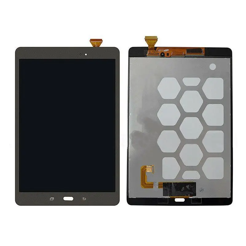 KAT LCD Screen Replacement For Samsung Galaxy Tab A 9.7 SM-T550 T550 T551 T555 LCD Display Touch Screen Quality Guarantee - Цвет: T550 Black
