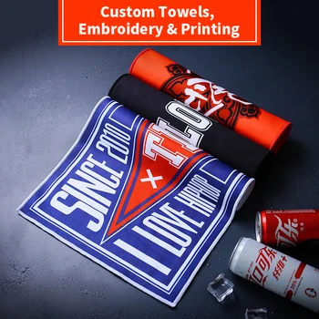 

Customized Print Towel scarf Women's DIY Photo Logo Brand Towel scarf