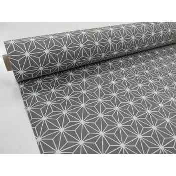 

PRINTED CANVAS Ref. GRAY DIAMOND NEGATIVE footage 2,45 MTS x width 2,80 m