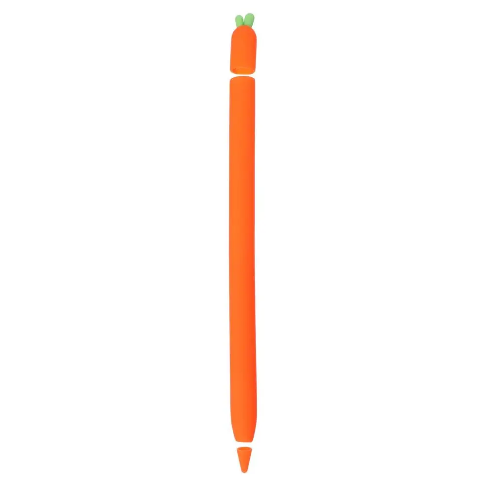

1 Pc Pencil Sleeve Silicone Cover Pencil Cover Anti-slip Pencil Cover Pencil Carrot Cover for Office Gift Home Decor