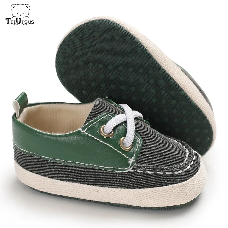 

Triursus Newborn Baby Boys Girls Casual Shoes 2020 Spring and Autumn Brand Designer Toddler First Walkers Slip on Baby Moccasins
