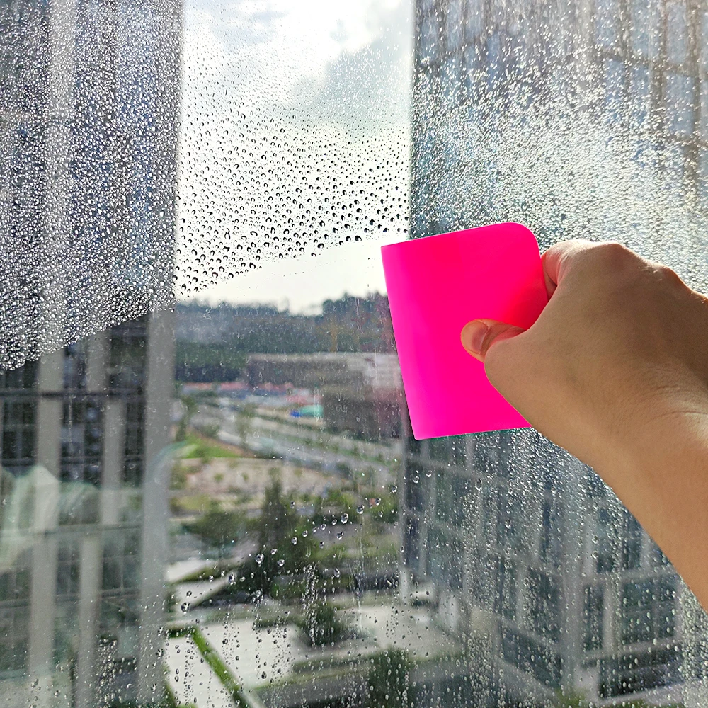 FOSHIO Soft PPF Scraper for Car Covering Transparent Film Vinyl Wrapping Paint Protective Film Install Tool Window Tint Cleaning