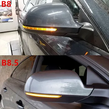 

Flowing Dynamic Blinker For Audi A3 8P A4 A5 B8 Q3 A6 C6 S6 B8.5 S5 RS5 RS4 Indicator Side Mirror LED Turn Signal Light