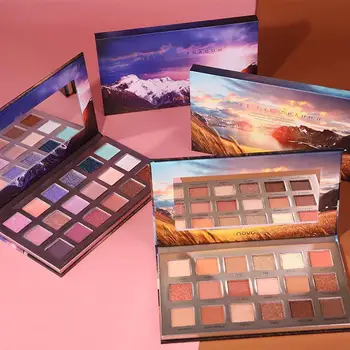 

18 Colors Waterproof Earth Pumpkin Matte Eyeshadow Non Smudge Makeup Palette Powder Eye Makeup Set Full Makeup Shadow Palette