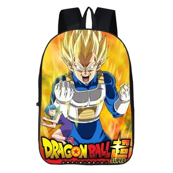 

New Dragon Ball Z Super Saiyan Backpack Children Kids Backpack Super Saiyan Kindergarten Bag Children Cute School Backpack