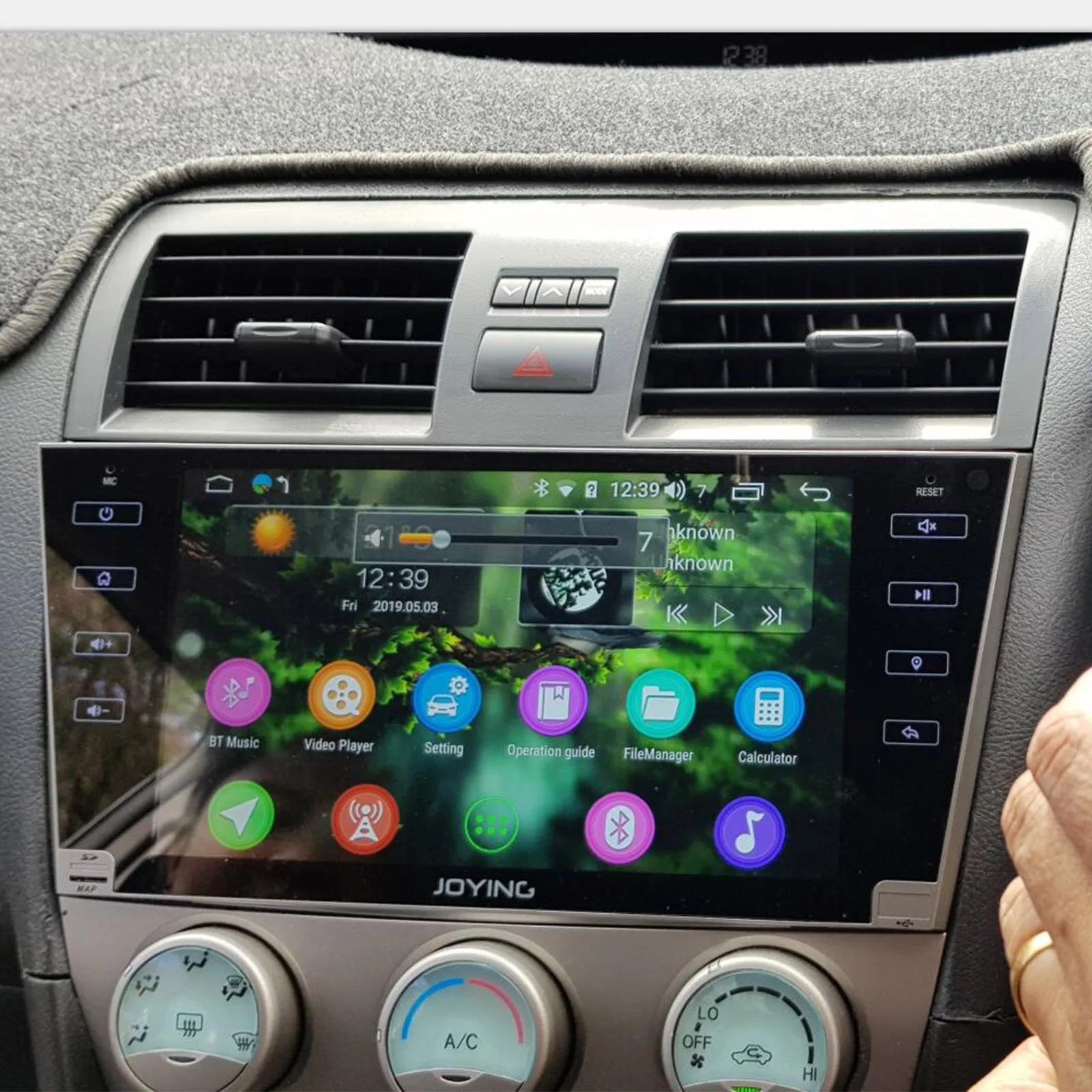 Flash Deal JOYING 2 din Android 8.1 Car GPS radio Stereo touch screen Bluetooth Autoradio No DVD for Toyota Camry/Aurion 2007 2008 to 2011 5