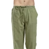 Pantalones de algodón natural de lino para hombre, pantalones para correr de verano, pantalones casuales para hombre, liso elástico, cintura recta, pantalones sueltos de talla grande 5XL ► Foto 3/6
