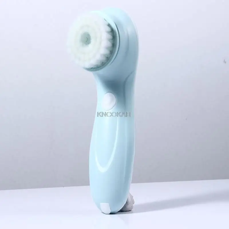 Czyszczenie twarzy Cleaner Massager wibracje wodoodporne produkty czyszczące pędzel do twarzy usuwanie pędzel do twarzy miękka skóra pielęgnacja