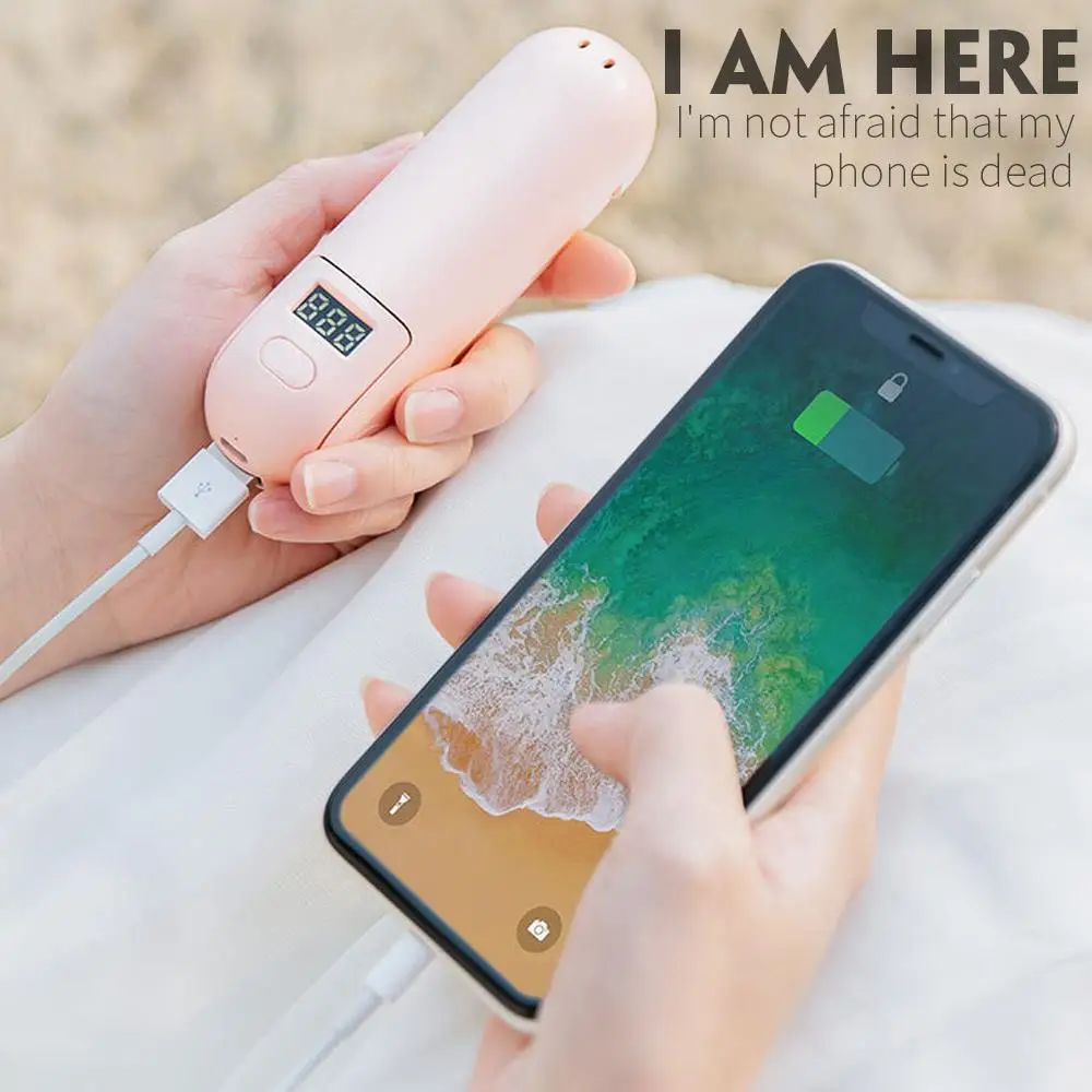 3 в 1 складной вентилятор с USB зарядкой внешний аккумулятор низким уровнем шума