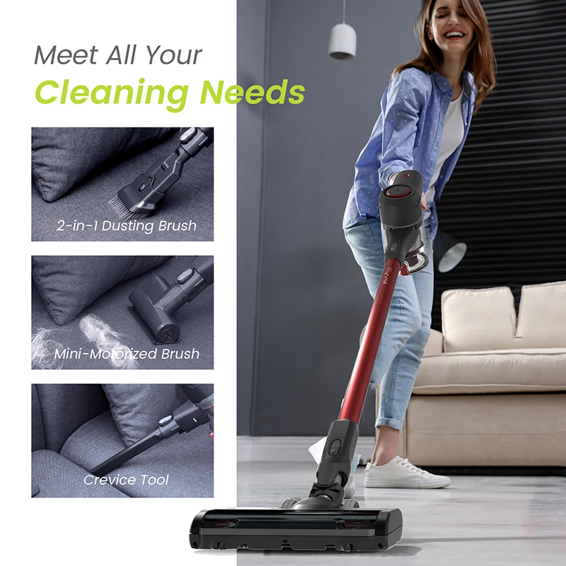 US $159.37 KYVOL VB20MQ Handheld Vacuum Cleaner 20000Pa Strong Suction Power ThreeSpeed Mode Hand Stick Wireless Smart Home Efficient