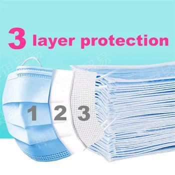 

마스크 mascarillas 3-layer disposable Masks face mask cubrebocas masque mondkapjes mask lavable masque filtre máscara mondkapjes