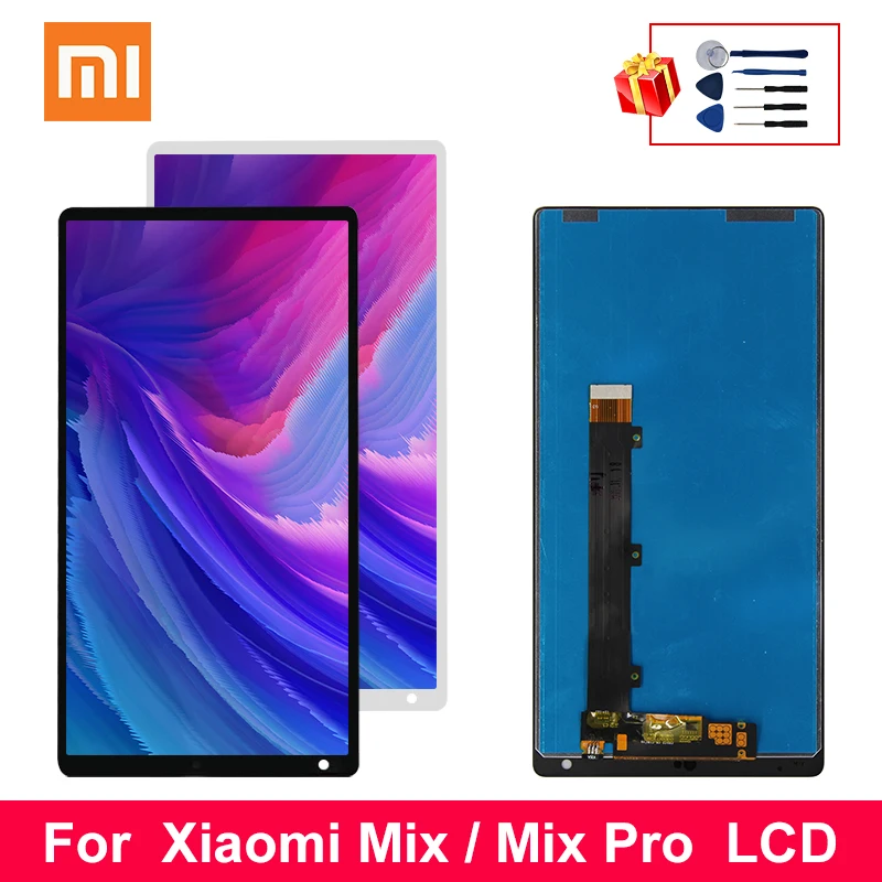 ЖК дисплей 6 4 дюйма для Xiaomi Mi Mix сменный сенсорный экран с цифровым преобразователем Pro версия 18K|Экраны
