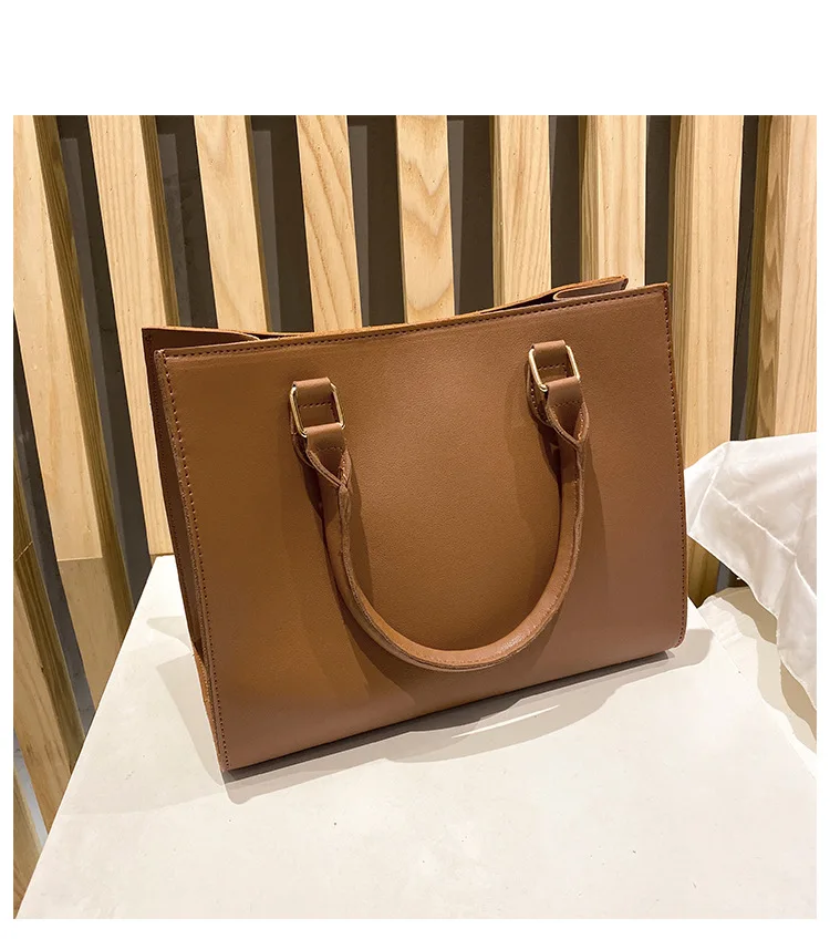 Tilorraine 2023 new high capacity business PU laptop bag for women fashionable temperament one shoulder crossbody tote bag