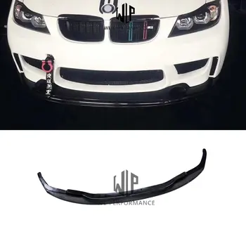 

E90 3 Series GTS Style High Quality Carbon Fiber Auto Car Front Bumper lip Aprons Splittter For BMW E90 1M Bumper Car Body Kit