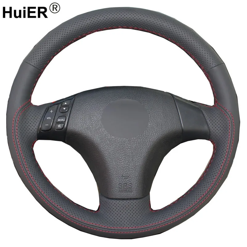 DIY чехол рулевого колеса автомобиля Volant Suede для Mazda 3 Axela 2004 2009 5 2010 6 Atenza 2003 2008