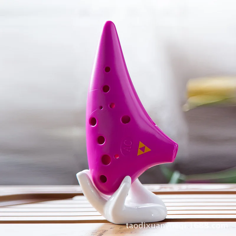  protection plastic ocarina wholesale 12 12 hole hole alto C plastic ocarina Suitable for schools to - 4000140183139