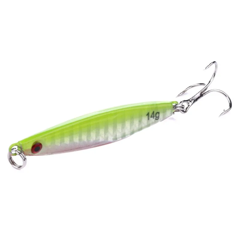 3D Mini Artificial Bait Top Sell Printed False Fish Shape Reusable Metal Lure Fishing Lure New