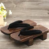 Unisex Woman Paulownia Wooden Japanese Traditional Geta Clogs Man Naruto Ninja Cosplay Shoes Flip Flops Outdoor Sandals ► Photo 3/6