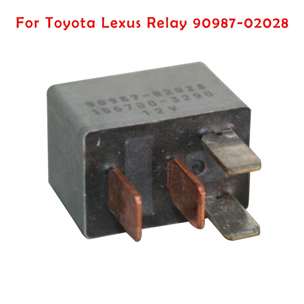 Relay 90987 02028 156700 3290 For Toyota Denso A/C Clutch Relay 4 Pin