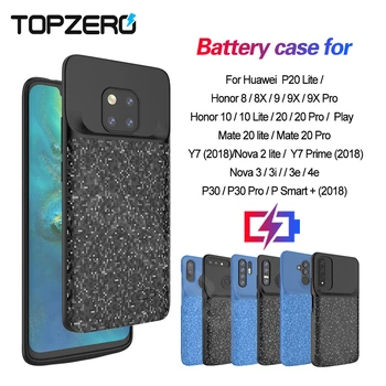 

Battery Case For Huawei Honor 8x 9x 10lite 20pro Ultralight Powerbank Case For Huawei Mate 20pro Nova 3i 4e P20lite P30pro Y7