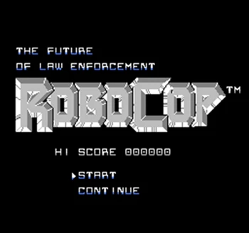 

Robocop 60 Pins English Version Game Cartridge for 8 Bit 60pin Game Console