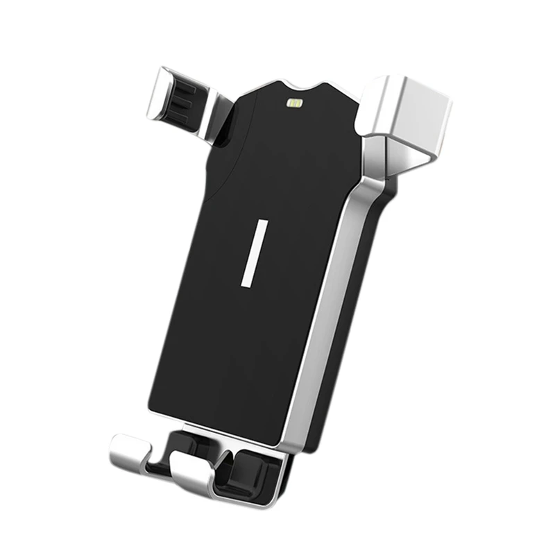 Беспроводное Автомобильное зарядное устройство Qi, подставка для мобильного телефона samsung S8, портативное автомобильное беспроводное зарядное устройство Qi для Iphone X 8 Plus