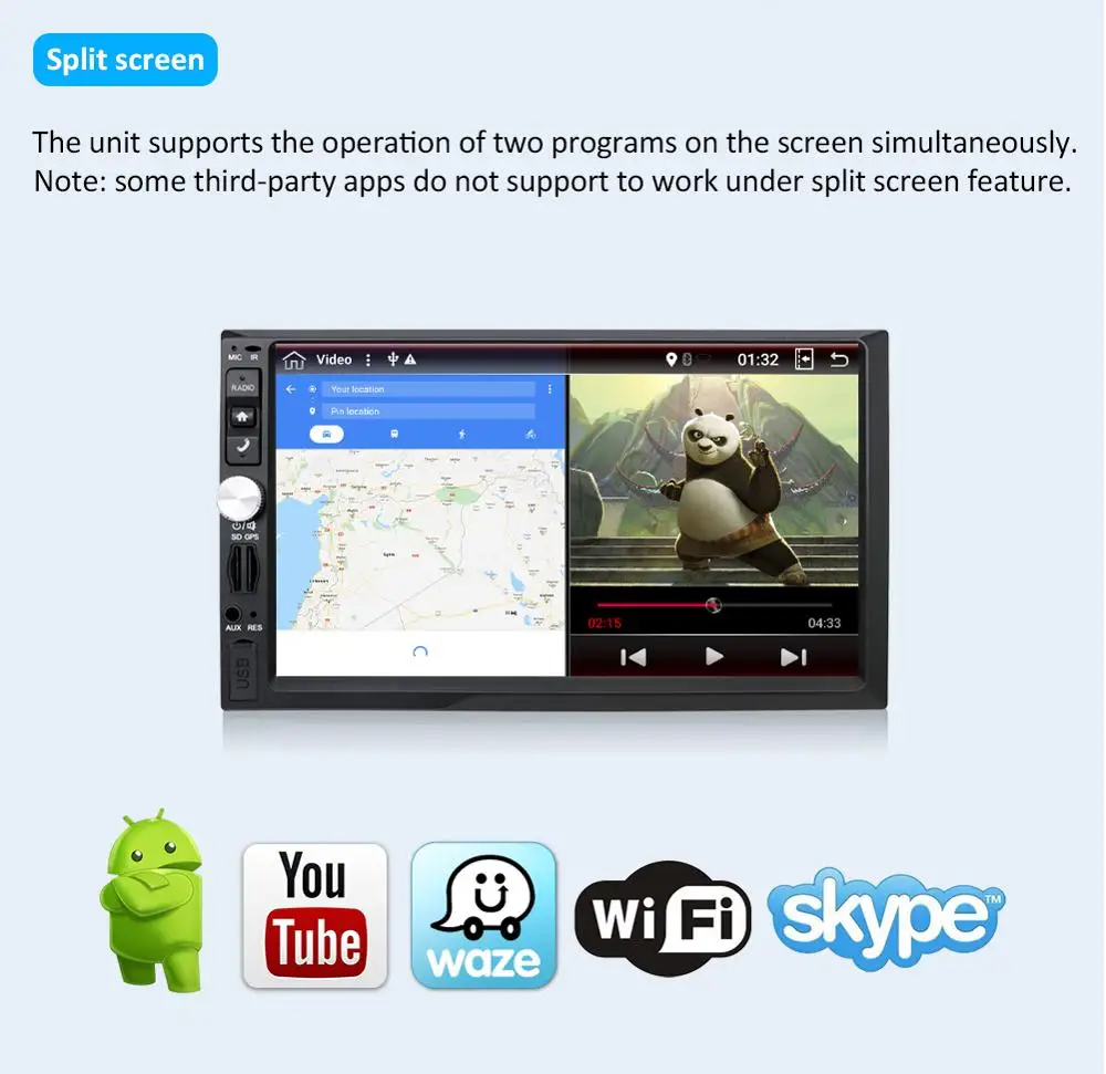 Perfect Octa Core car dvd 2 Din Android 9.0 For NISSAN QASHQAI Tiida Car Audio Stereo Radio GPS TV 3G WiFi dvd automotivo Universal SWC 4
