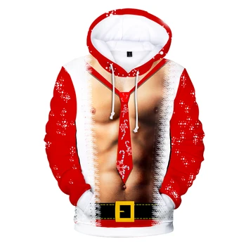 

New design 3D printed Merry Christmas Hoodies Sweatshirt Men Women pullovers Fashion Christmas Harajuku 3D Hoodie Outwear