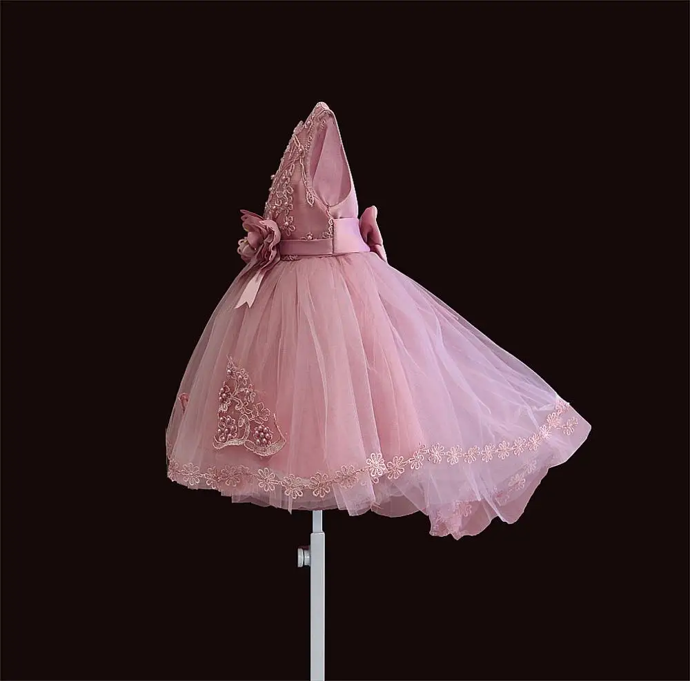 Детские платья для девочек с вышивкой праздничное платье принцессы вечеринка