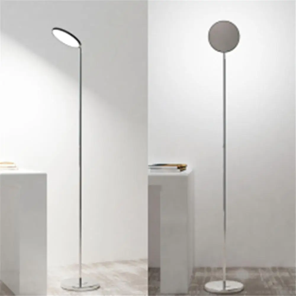 15W 6000K LED Floor Lamp Remote Control Dimmable Adjustable Reading Standing Lamp for Sewing Painting Piano Puzzle Craft Office