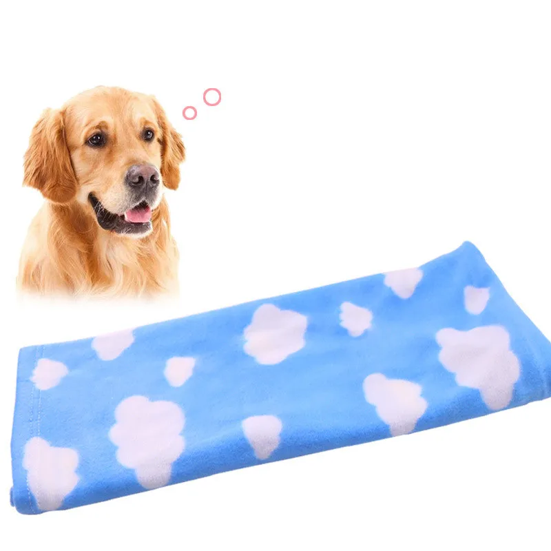 Прекрасный Коврик для животных мягкий теплый коралловый флис Ca Rtoon Pet Puppy Dog Cat коврики одеяло спальная кровать маленькая средняя собака товары для животных, кошек 13