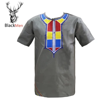 

Kaftan Muslim Kurta men Indian Muslim Clothing European clothing Style Muslim Shirt Man Embroidered Short Sleeve Novelty Tops