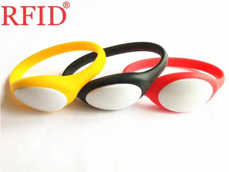 ID 125 кГц T5577 перезаписываемый браслет RFID водонепроницаемый силиконовый браслет близость для контроля доступа много цветов на выбор