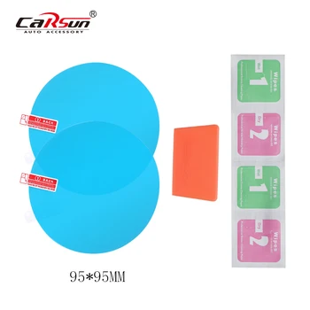 

2Pcs Car Rearview Mirror Waterproof Transparent Anti-Fog Side Window Film Protect Vision Driving Protective Film Car Sticker