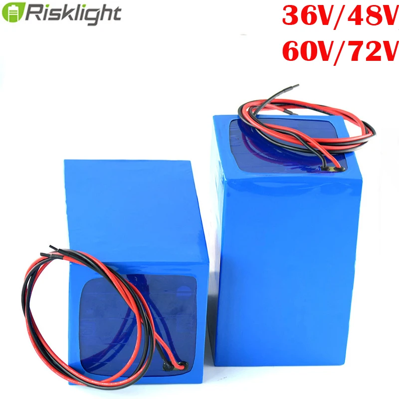 E bike bateria 48v 52v 60v 72v 50AH 20AH 30AH 40AH Электрический велосипед ebike литий ионный аккумулятор