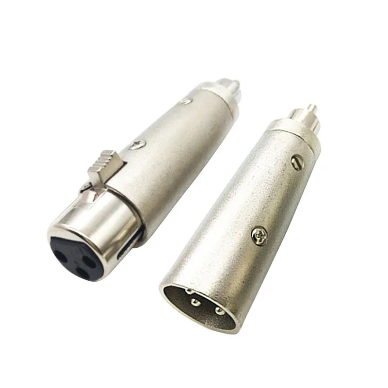 RCA штекер 3Pin XLR гнездо мама/Папа адаптер микрофонный усилитель микшер аудио-видео сигнал Трансмиссия конвертер