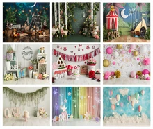 

Mocsicka 1st Birthday Photography Backdrops Newborn Shower Photo Wallpaper Cake Smash Birthday Decorations Photo Background