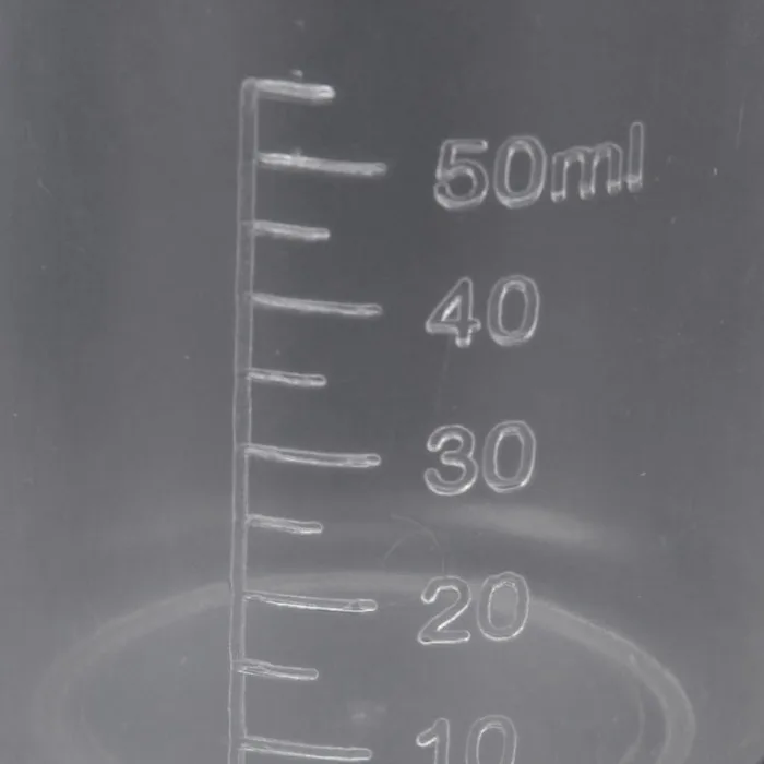 50 мл Градуированный шейкер прозрачный пластиковый мерный стакан практичный офис школьная лаборатория поставки DC120