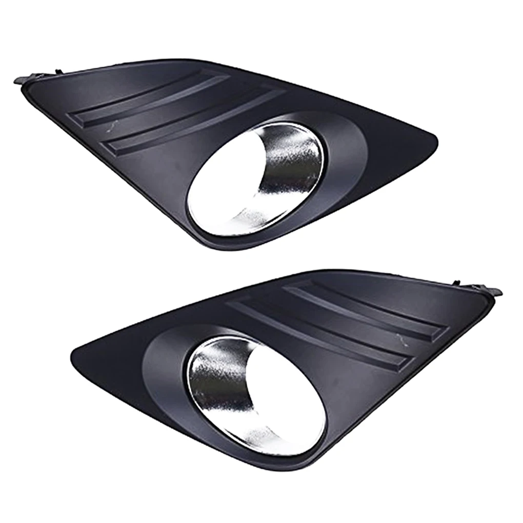 5212506200/5212606200 Left+Right Side 1 Pair Lower Bumper Foglight Grille Cover Replacement for Toyota Camry 2013