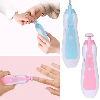 

Electric Baby Nail Trimmer Scissors Kit Practical Operation Simple Conveninently Infant Safe Manicure Care Clipper Cutter