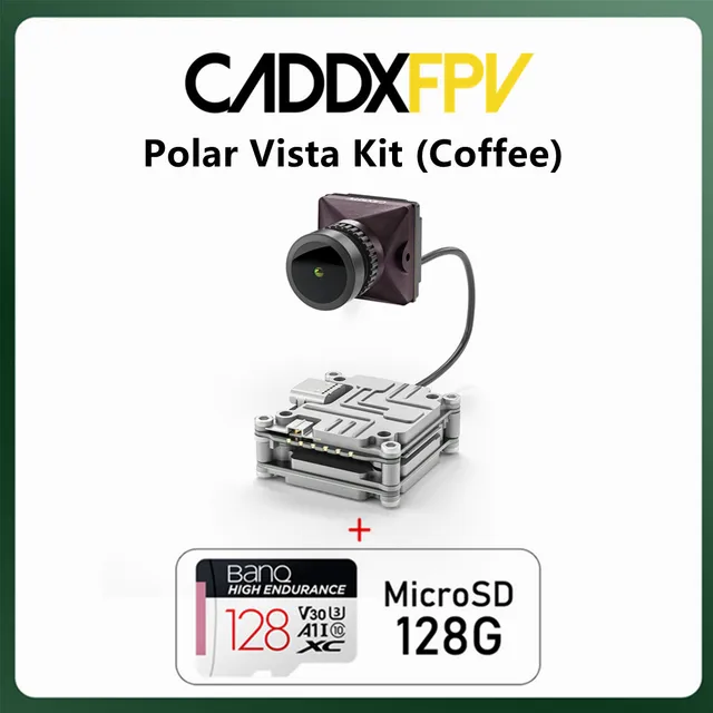 Caddx Polar Vista Kit Purple Coffee + 128GB SD card Caddx Polar Vista Kit Purple Coffee + 128GB SD card