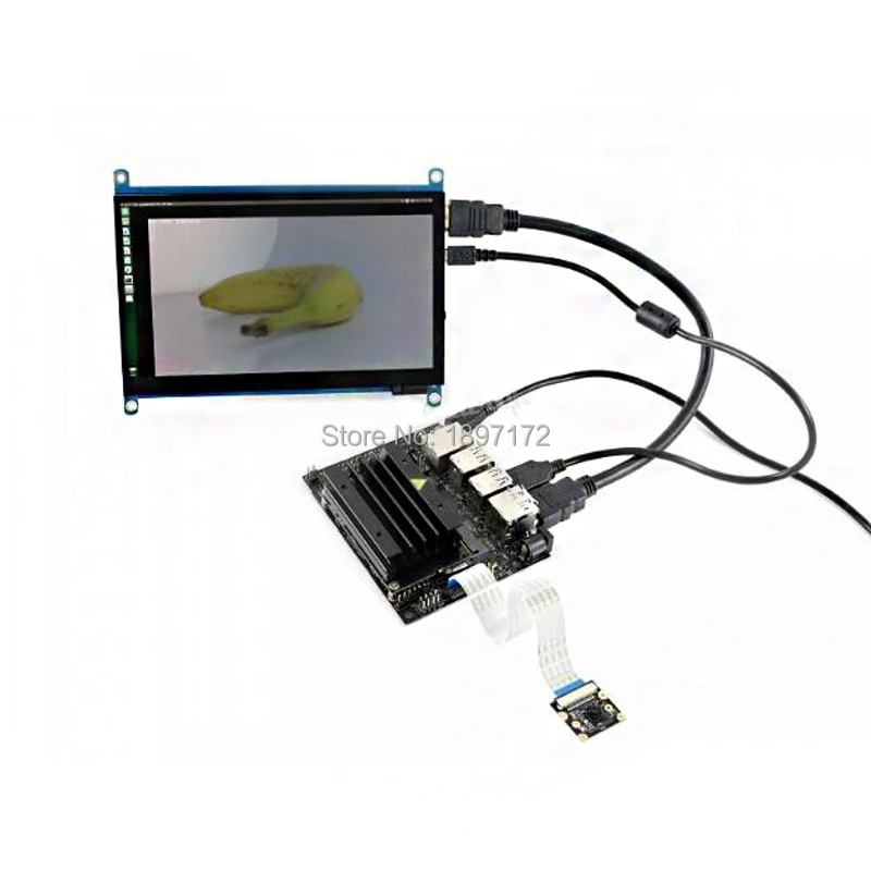 Jetson nano AI комплект разработчика посылка jetson нано комплект разработчика+ tf карта+ камера+ 7 дюймов ЖК-дисплей