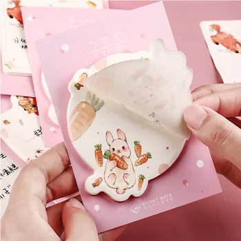 

30pcs/lot Cartoon Animal Planner Stickers Sticky Notes Stationery Memo Pad Notepad Office Decoration Office Supplies