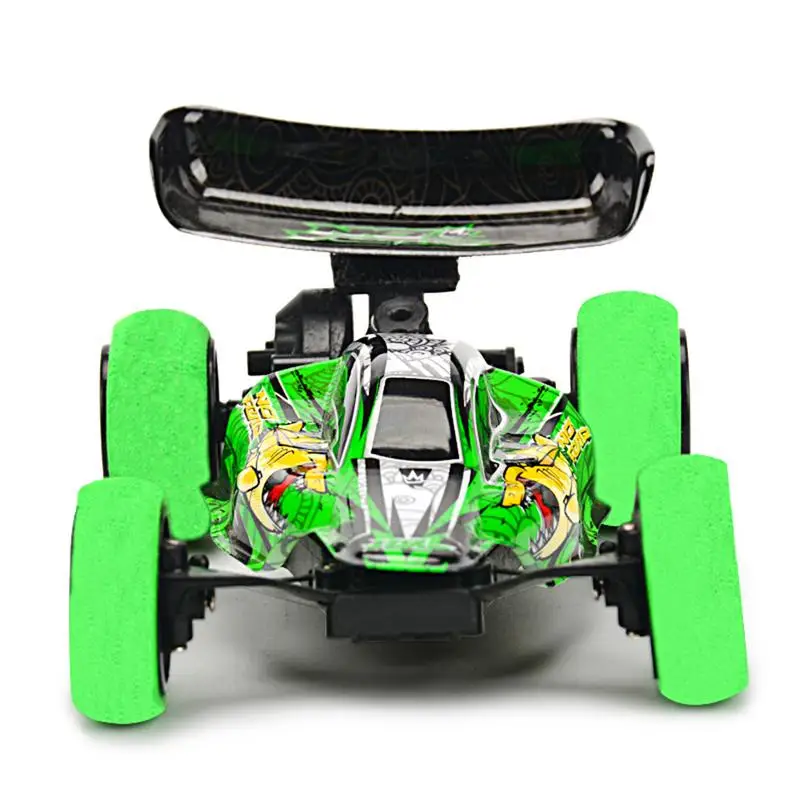 Abay, горячая распродажа, 2,4 г, Радиоуправляемый гоночный автомобиль, 1:32, беспроводной Перезаряжаемый четырехходовой автомобиль, игрушка для детей, подарки на день рождения, FH-71 - Цвет: Зеленый